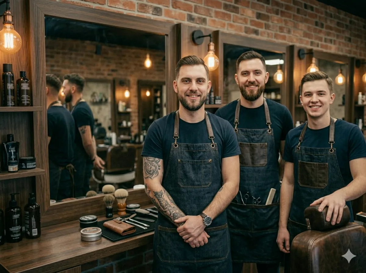 Equipo de la barbería
